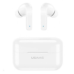Bluetooth-гарнитура Usams LY06 ANC, Стерео, Белый