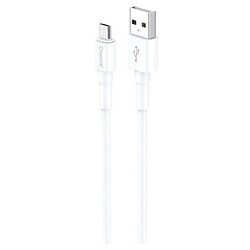 USB кабель Charome C21-01, MicroUSB, 1.0 м., Белый