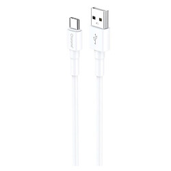 USB кабель Charome C21-02, Type-C, 1.0 м., Білий