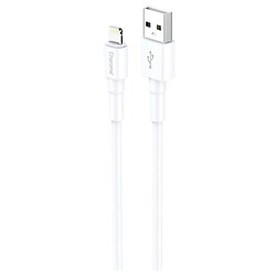 USB кабель Charome C21-03 Apple iPhone SE 2022 / iPhone 14 Pro Max / iPhone 14 Plus / iPhone 14 Pro / iPhone 14 / iPhone 13 Pro / iPhone 13 Mini / iPhone 13 / iPhone 13 Pro Max / iPhone 12 Mini / iPhone 12 Pro Max / iPhone 12 Pro, Lightning, 1.0 м., Білий