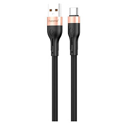 USB кабель Charome C23-02, Type-C, 1.0 м., Чорний