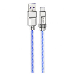 USB кабель Hoco U113 Solid, Type-C, 1.0 м., Синий