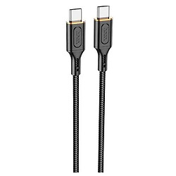 USB кабель Hoco X95 Goldentop, Type-C, 1.0 м., Черный