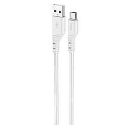 USB кабель Hoco X97 Crystal, Type-C, 1.0 м., Серый