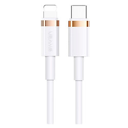 USB кабель Usams US-SJ484 U63, Lightning, 1.2 м., Білий