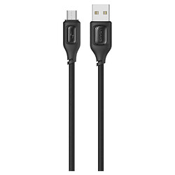 USB кабель Usams US-SJ620, MicroUSB, 1.0 м., Черный