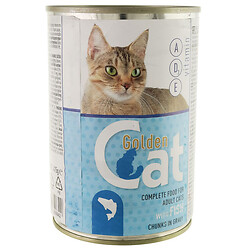 Консерви для котів Golden Cat з рибою 415 г