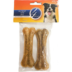 Ласощі для собак 4Dog Пресовані кістки 10 см х 2 штуки