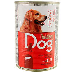 Консервы для собак Golden Dog с говядиной 415 г
