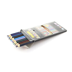 Набор двухсторонних карандашей 12 шт 24 цвета