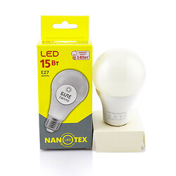 Лампа NANOTEX A65 15W E27 4100K 220V