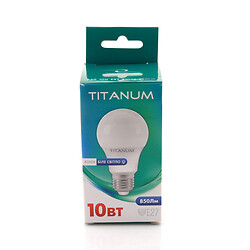 Лампа Titanum A60 10W E27 4100K 220V