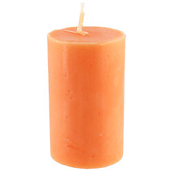 Свеча парафиновая цилиндр PRAGNIS Арома Апельсиновый фреш 5х8 см