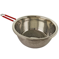 Дуршлаг металлический с пластиковой ручкой д=28 см