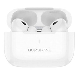 Bluetooth-гарнітура Borofone BW59, Стерео, Білий
