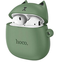 Bluetooth-гарнитура Hoco EW45, Стерео, Зеленый