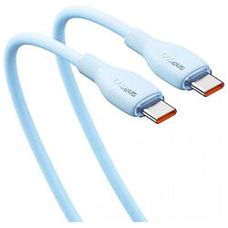 USB кабель Baseus P10355702311-00 Pudding Series, Type-C, 1.2 м., Синій
