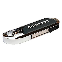 USB Flash Mibrand Aligator, 16 Гб., Сірий