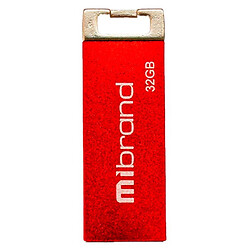 USB Flash Mibrand Chameleon, 32 Гб., Красный