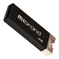 USB Flash Mibrand Chameleon, 4 Гб., Черный