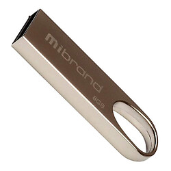 USB Flash Mibrand Irbis, 8 Гб., Серебряный