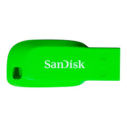 USB Flash SanDisk Cruzer Blade, 32 Гб., Зелений