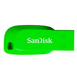 USB Flash SanDisk Cruzer Blade, 64 Гб., Зелений
