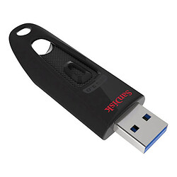 USB Flash SanDisk Ultra, 128 Гб., Чорний