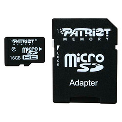 Карта пам'яті Patriot LX Series MicroSDHC UHS-1, 16 Гб.