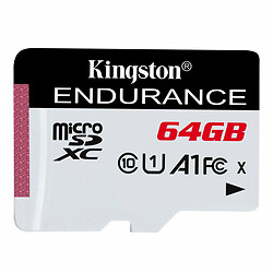 Карта пам'яті Kingston Endurance MicroSDXC UHS-1, 64 Гб.