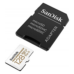Карта памяти SanDisk Max Endurance V30 MicroSDXC UHS-1 U3, 128 Гб.