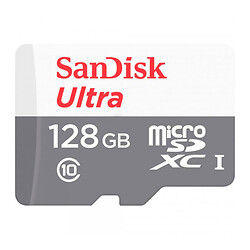 Карта памяти SanDisk Ultra A1 MicroSDXC UHS-1, 128 Гб.