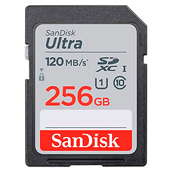 Карта памяти SanDisk Ultra SDXC UHS-1, 256 Гб.