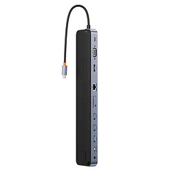 USB Hub Baseus WKSX030013 EliteJoy, Серый