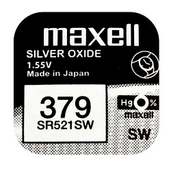 Батарейка Maxell SR521SW