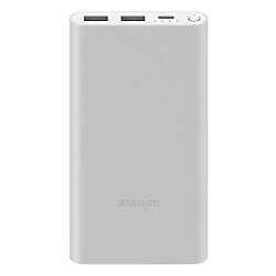 Портативная батарея (Power Bank) Xiaomi PB100DPDZM Mi Power Bank 3, 10000 mAh, Серебряный