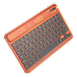 Клавиатура Hoco S55 Transparent Discovery, Красный