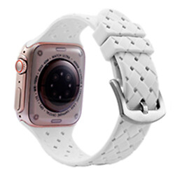Ремінець Apple Watch 38 / Watch 40, Watch Grid Weave, Білий