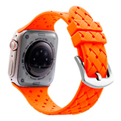 Ремінець Apple Watch 38 / Watch 40, Watch Grid Weave, Помаранчевий