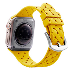 Ремінець Apple Watch 38 / Watch 40, Watch Grid Weave, Жовтий