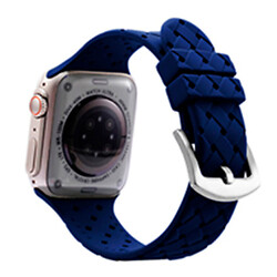 Ремінець Apple Watch 38 / Watch 40, Watch Grid Weave, Синій