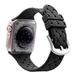 Ремінець Apple Watch 38 / Watch 40, Watch Grid Weave, Сірий