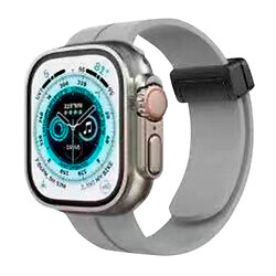Ремінець Apple Watch 38 / Watch 40, Silicone MAGNETIC LOCK, Cloud, Блакитний