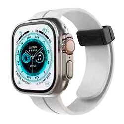 Ремешок Apple Watch 38 / Watch 40, Silicone MAGNETIC LOCK, Белый