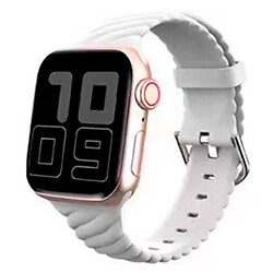 Ремінець Apple Watch 38 / Watch 40, Monochrome Twist, Off-White, Білий