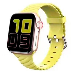 Ремінець Apple Watch 42 / Watch 44, Monochrome Twist, Жовтий