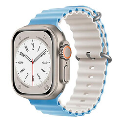 Ремінець Apple Watch 42 / Watch 44, Ocean Band, Blue-Starlight, Синій