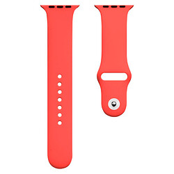 Ремешок Apple Watch 38 / Watch 40, Silicone WatchBand, Camellia, Красный
