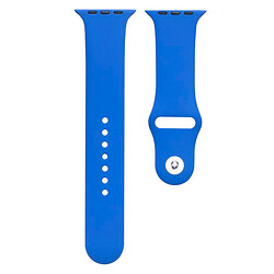 Ремінець Apple Watch 38 / Watch 40, Silicone WatchBand, Vivid Blue, Синій