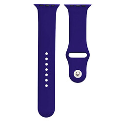 Ремінець Apple Watch 38 / Watch 40, Silicone WatchBand, Deep Purple, Фіолетовий